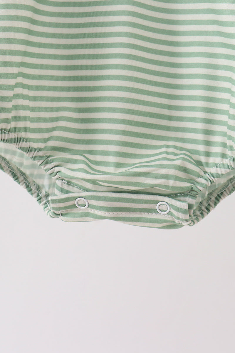 Teal Stripe pocket bubble