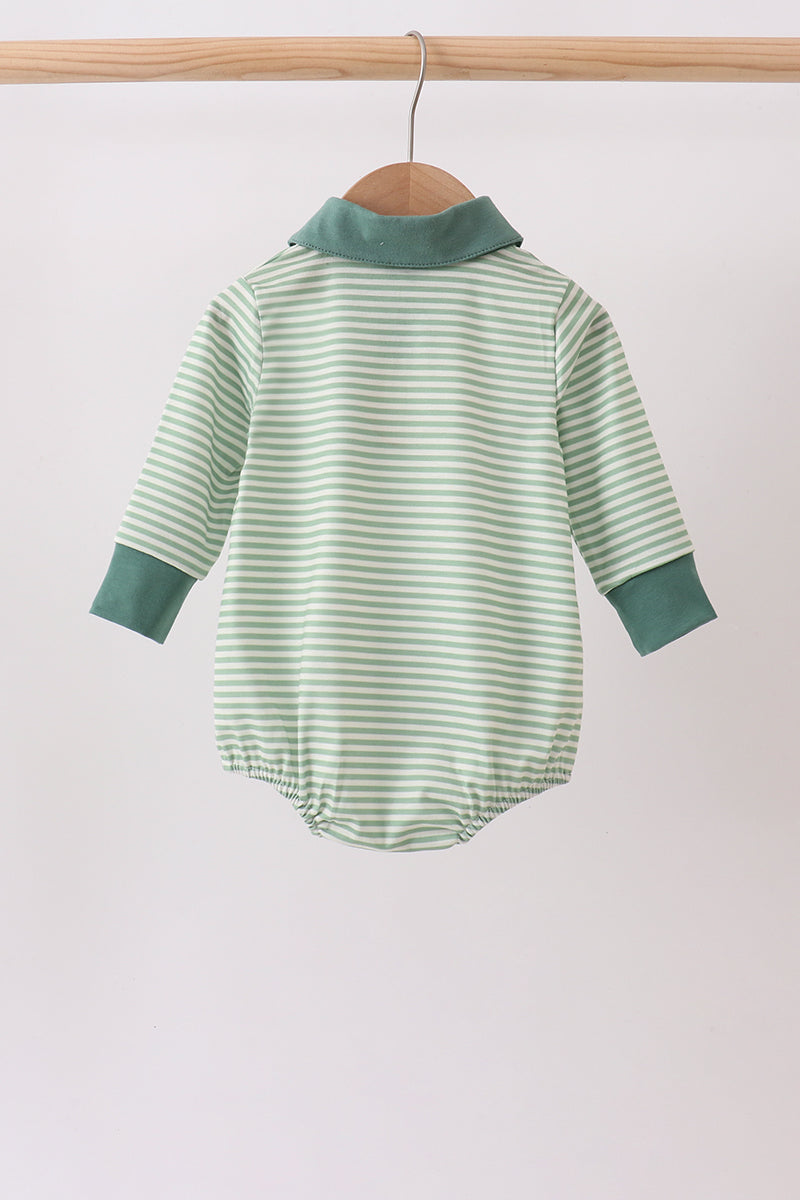 Teal Stripe pocket bubble