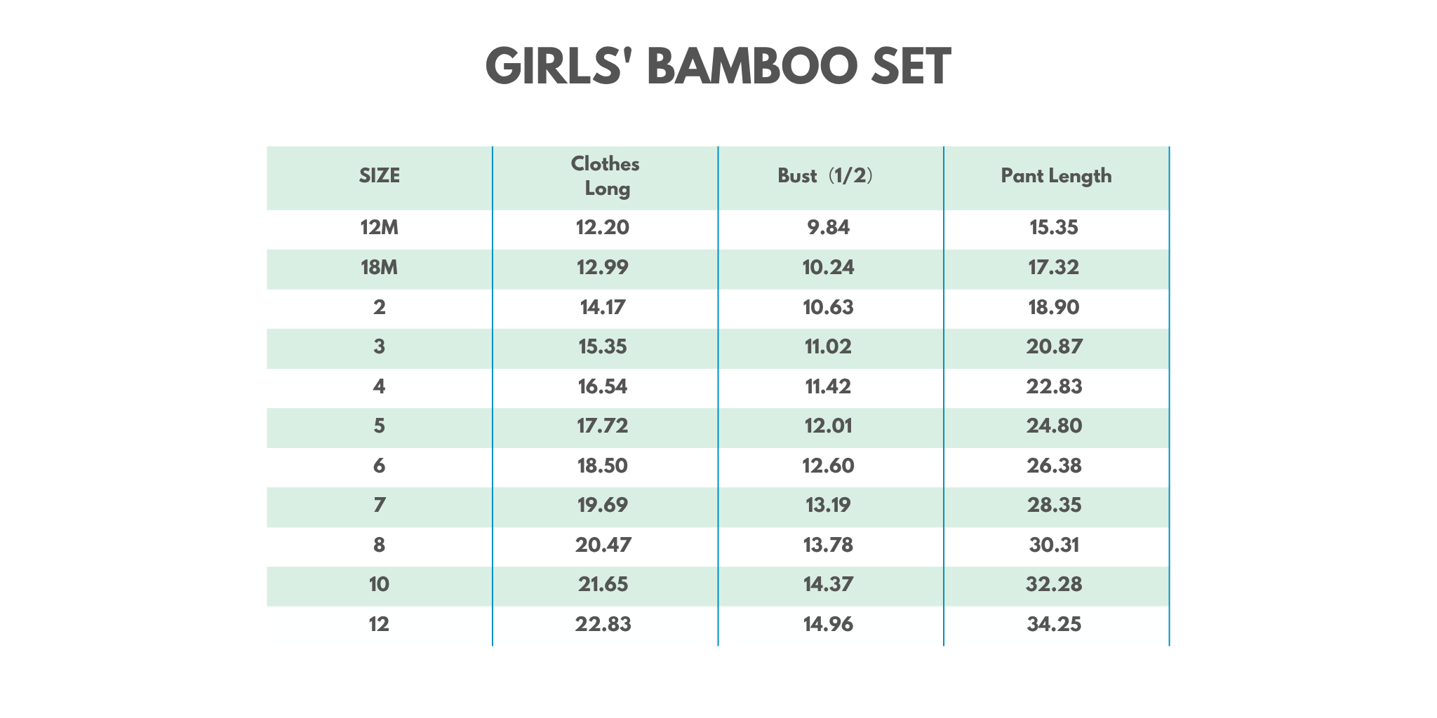 Pink character bamboo pocket pajama set
